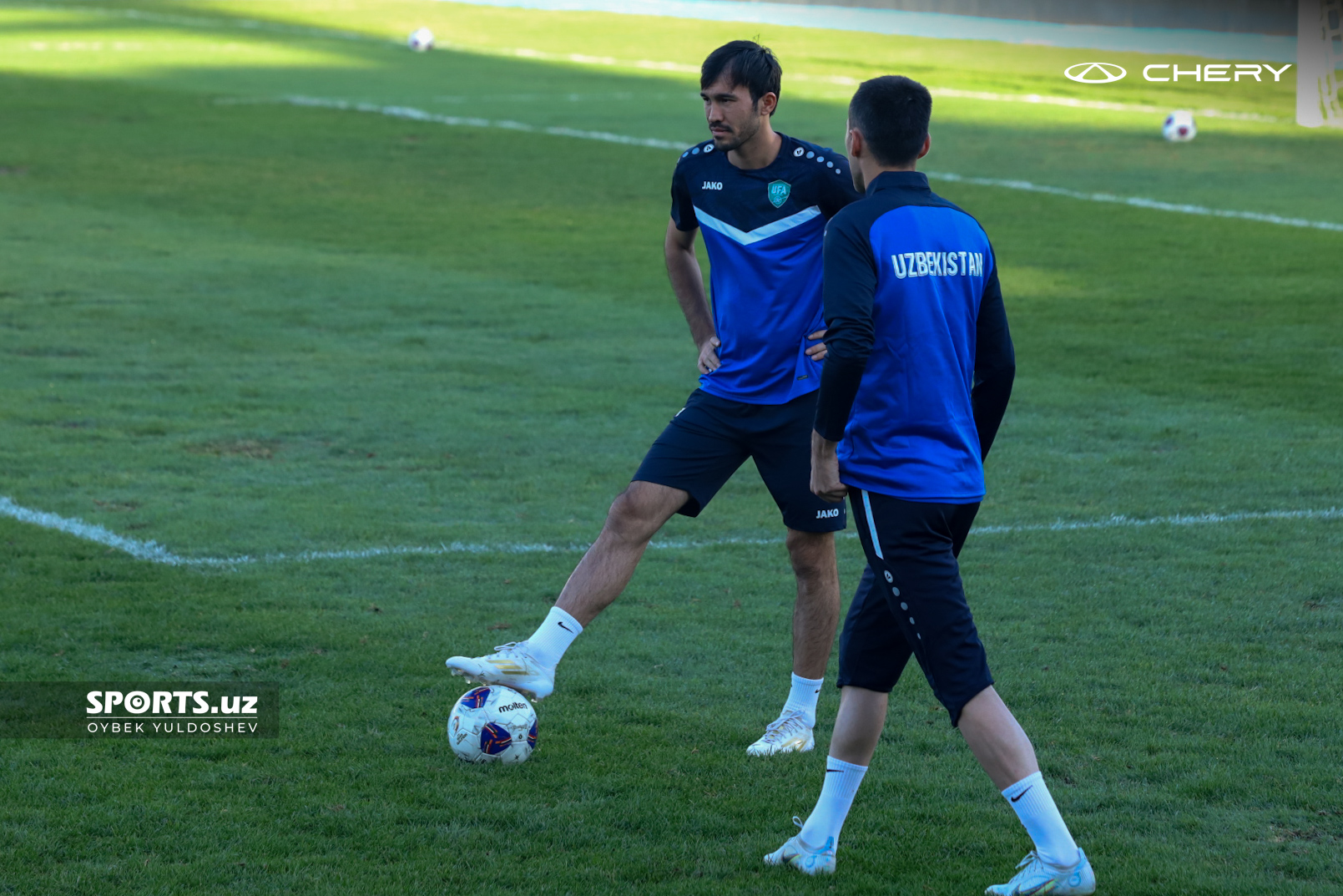 Uzbekistan national team. Trenirovka 02.09.2024